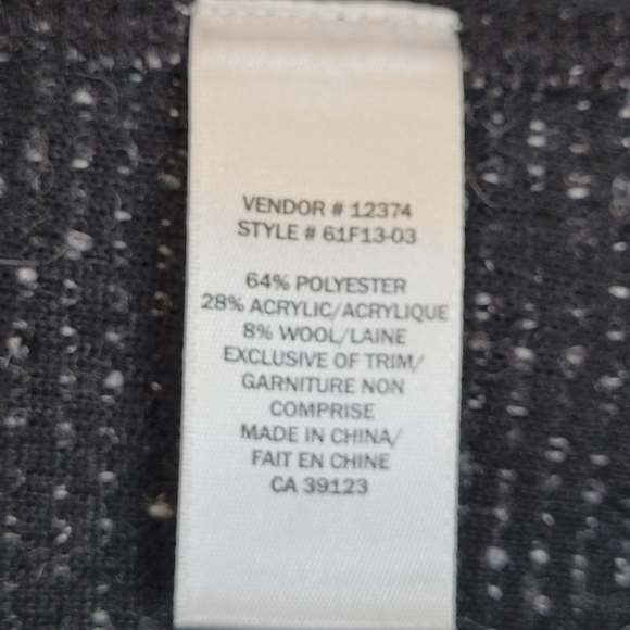 NORTHERN Reflections Wool Blend Button Down Cardigan - Picture 3 of 7